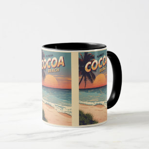 Retro-Reise Cocoa Beach Florida Westgate Geschenke Tasse