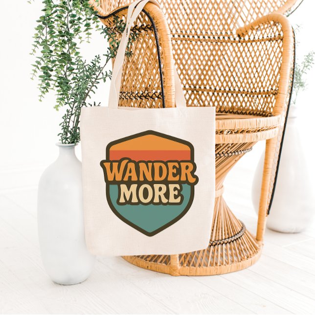 Retro-Reiseabzeichen-Tasche-Design Tragetasche (Von Creator hochgeladen)