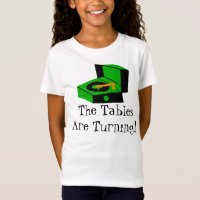 Retro Rekordspieler-T - Shirt
