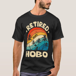 Retro Remüde Hobo Vintage Altersvorsorge funktioni T-Shirt