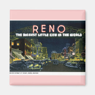 Retro Reno Magnet