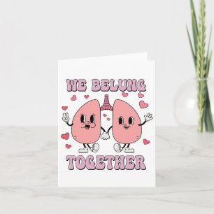 Retro Respiratorische Therapie rt Valentine We Bel Karte