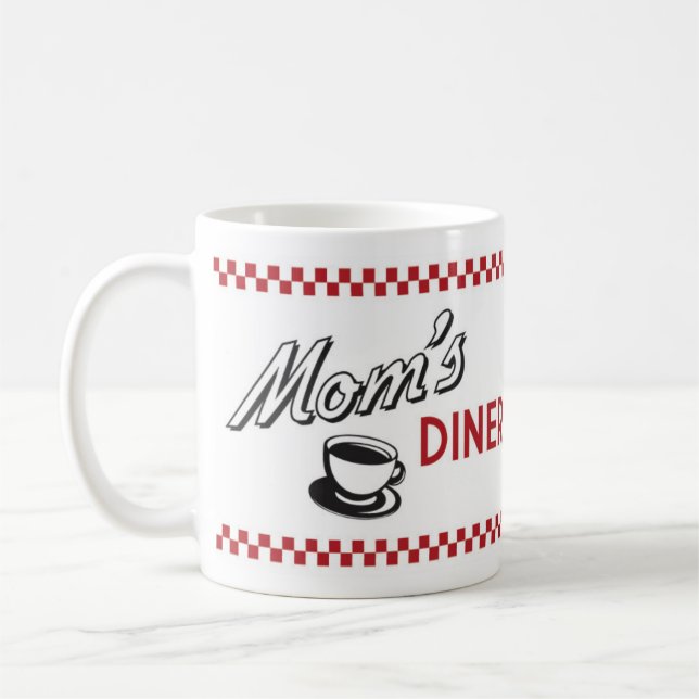 Retro Restaurant-Kaffee-Tasse - Retro Tasse (Links)