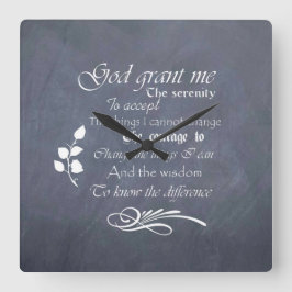 Retro-Retro für das Gebetsgeschenk Runde Wanduhr