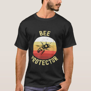 Retro Rettete die Bienen und den Vintagen Bienensc T-Shirt