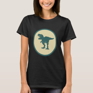 Retro Rex Vintag Dinosaur Wildtier T-Shirt