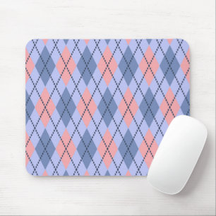 Retro Rhombenmuster. Mousepad