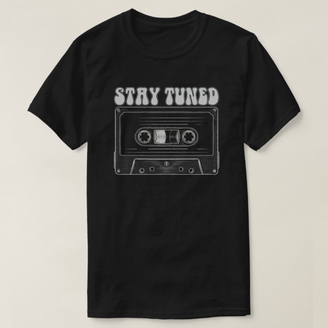 Retro Rhythm & Mountain Melodies T-Shirt (Design vorne)