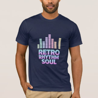Retro-Rhythmus-Seele – Neon-Pastell-Synthwave T-Shirt