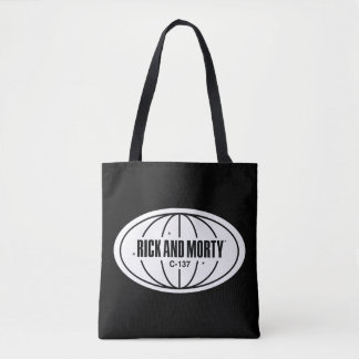 Retro Rick und Morty C-137 Dimension Abzeichen