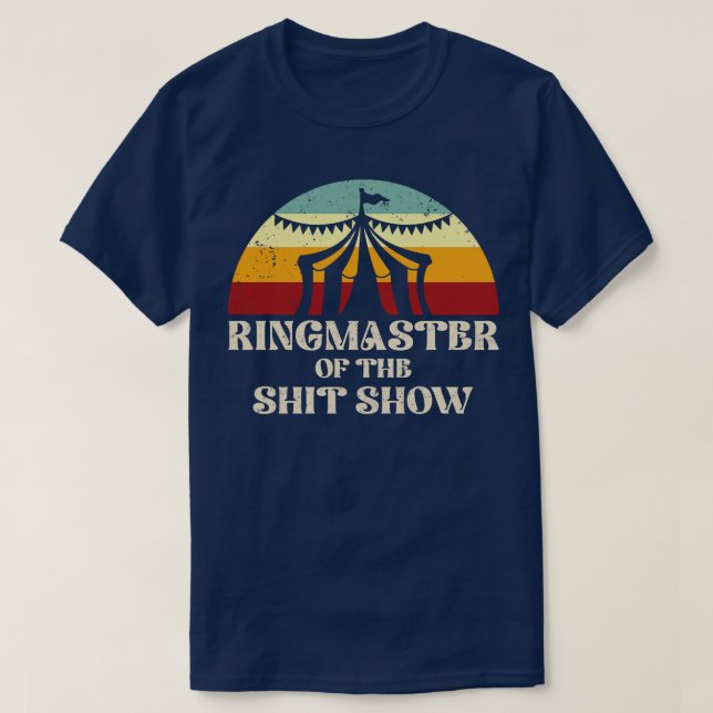 Retro-Ringmaster der Show T-Shirt (Design vorne)