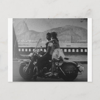 Retro Rio de Janeiro Foto Postkarte