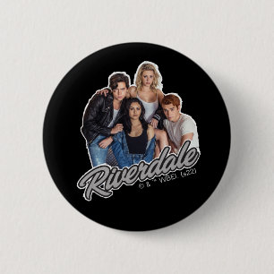 Retro Riverdale Group Graphic Button