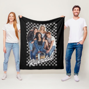 Retro Riverdale Group Graphic Fleecedecke