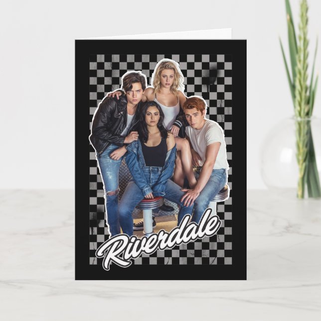 Retro Riverdale Group Graphic Karte (Vorderseite)
