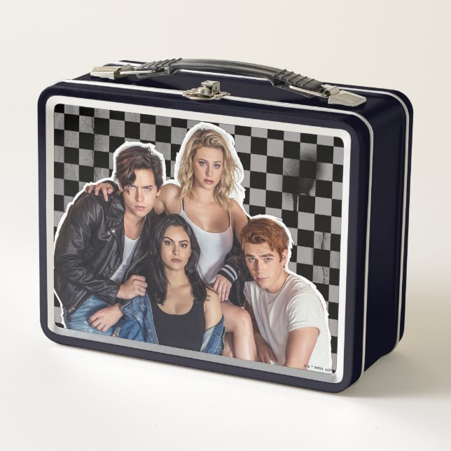 Retro Riverdale Group Graphic Metall Brotdose (Vorderseite)