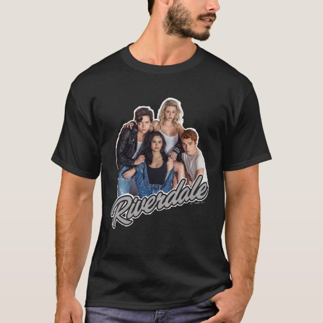 Retro Riverdale Group Graphic T-Shirt (Vorderseite)