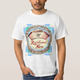 Retro RN Nurse Cap T-Shirt