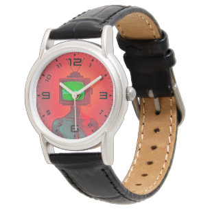 Retro Robo-Glow-Uhr Armbanduhr
