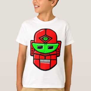 Retro Robot Head - Maßgeschneidert T-Shirt