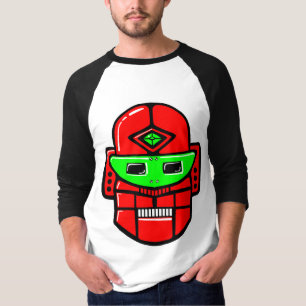 Retro Robot Head - Maßgeschneidert T-Shirt