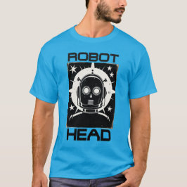 Retro Robot Head T-Shirt