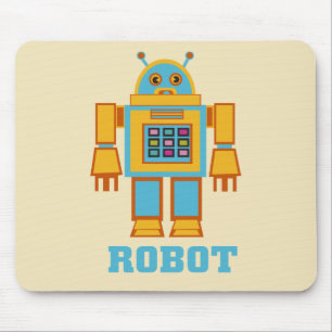 Retro Robot Mousepad