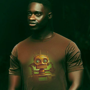 Retro Robot T - Shirt