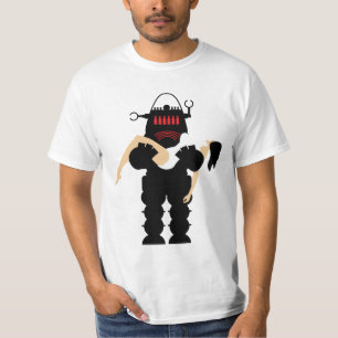 Retro-Roboter der 1950er Jahre T-Shirt