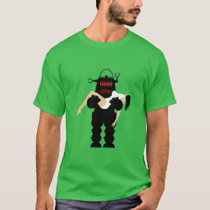 Retro-Roboter der 1950er Jahre T-Shirt