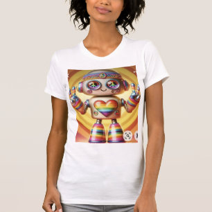 Retro-Roboter T-Shirt