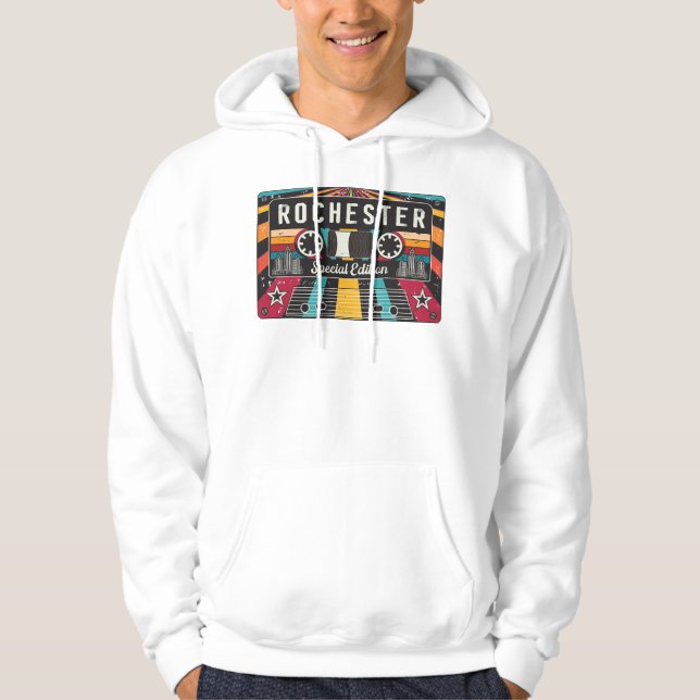Retro Rochester City Hoodie (Vorderseite)