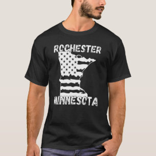 Retro Rochester MN Minnesota City Apparel T-Shirt
