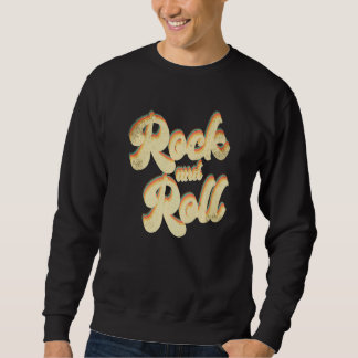 Retro Rock and Roll Sweatshirt