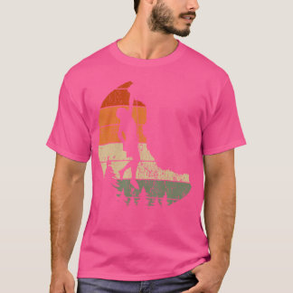 Retro Rock Climber Vintag T-Shirt