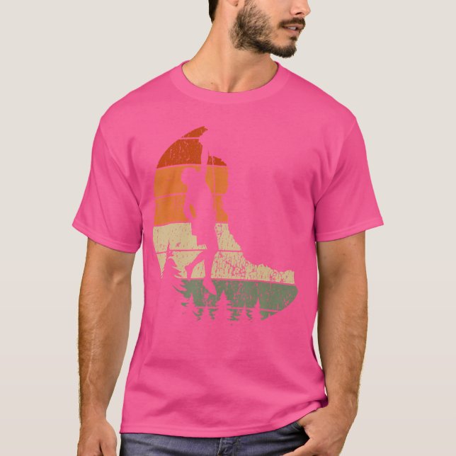 Retro Rock Climber Vintag T-Shirt (Vorderseite)