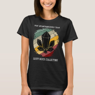 Retro Rock Collector Funny Geograf Geologe Gi T-Shirt