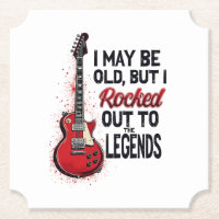 Retro-Rock-Gitarre Klassische Musik Nostalgie Desi