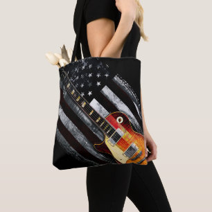 RETRO ROCK Vintag Electric Guitar American Flag