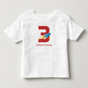 Retro Rocket Birthday Kleinkind T-shirt