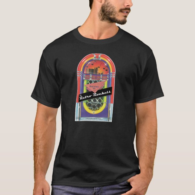 Retro Rockets T-Shirt (Vorderseite)