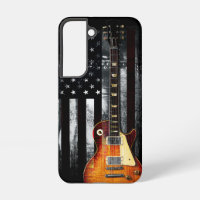 Retro Rock'n'Roll American Flag Guitar