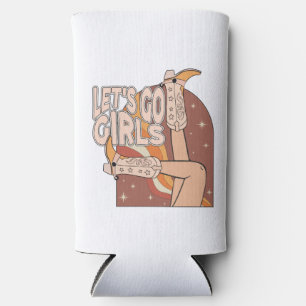 Retro Rodeo Junggeselinnen-Abschied Selters Dosenkühler