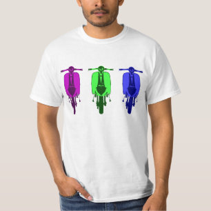 Retro Roller-Popkunstversion T-Shirt