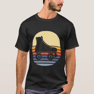 Retro Roller Roller Skate T-Shirt
