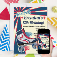 Retro-Roller-Skate-Party