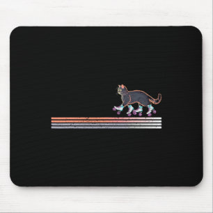 Retro Roller Skaten Cats der Kamala Harris for r Mousepad