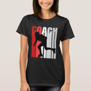 Retro Roller Skaten Coach Womens Birthday Niedlich T-Shirt