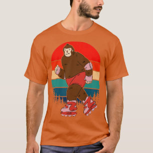 Retro Roller Skaten T-Shirt