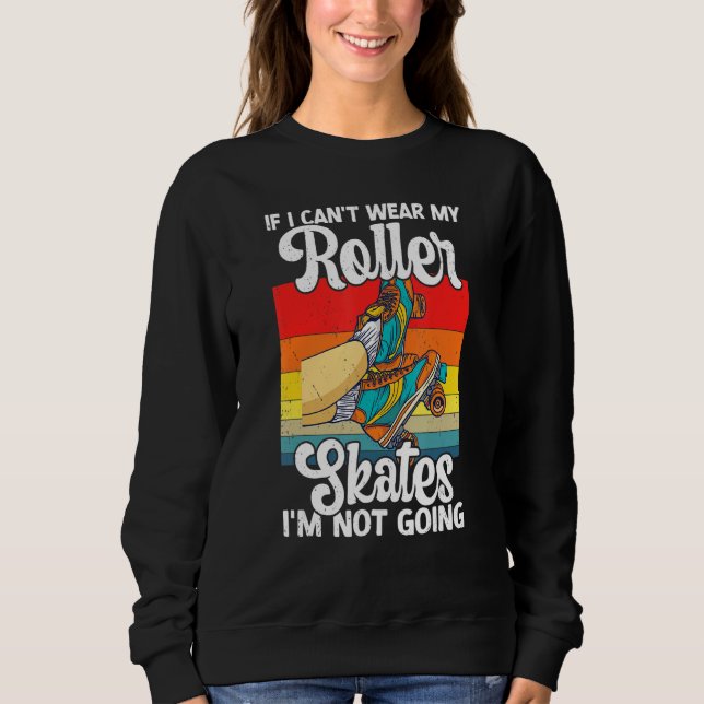 Retro Rollerskates 80's Derby Roller Skating for T Sweatshirt (Vorderseite)